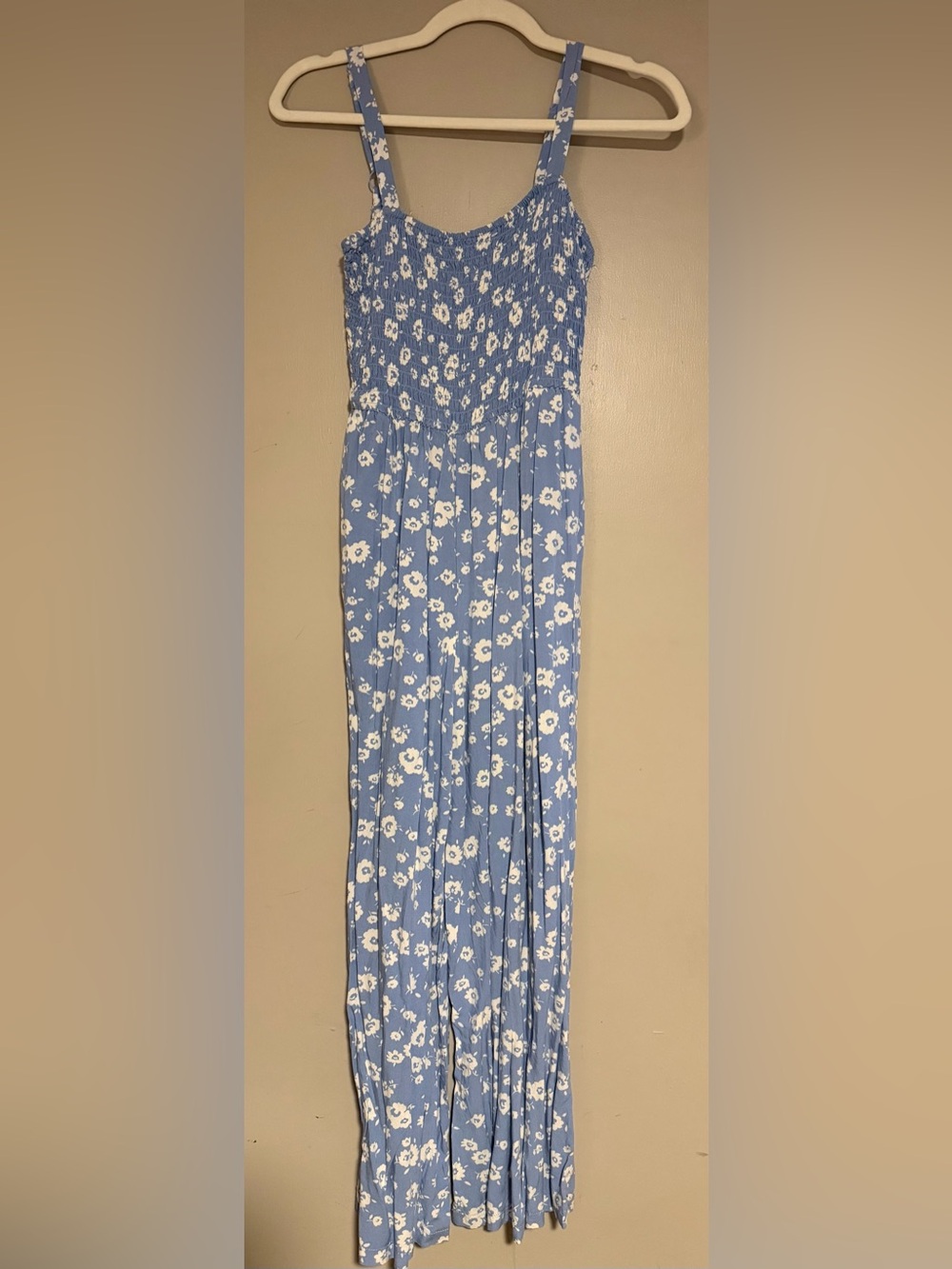 Lily Rose Light Blue with white Floral Jumper